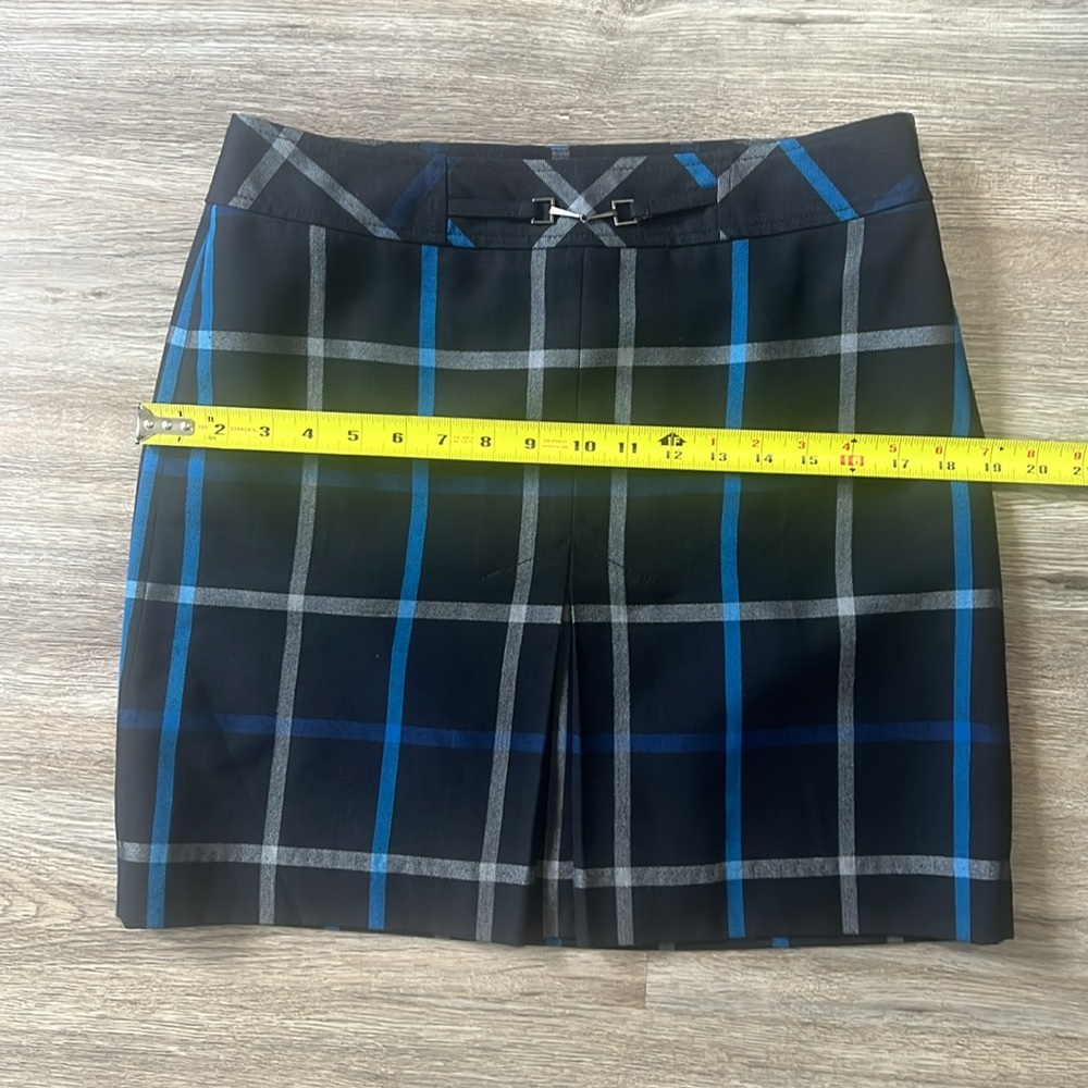 LOFT Womens Polyester Rayon Slightly A-Line Skirt Pleat Size 8P - Picture 3 of 5